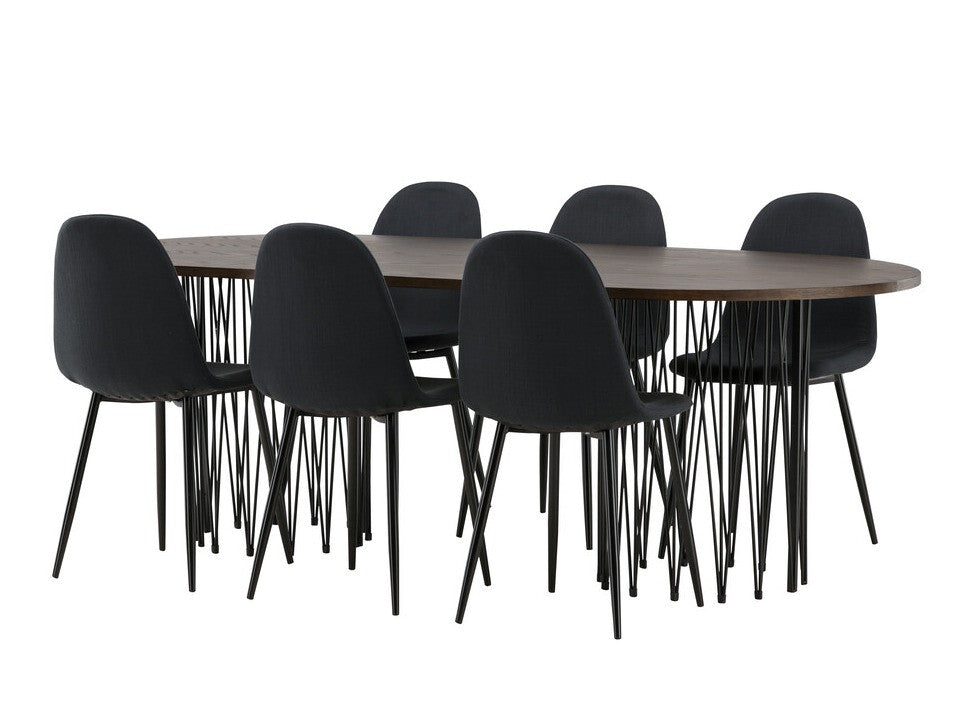 Conjunto de mesas y sillas para comedor 499010