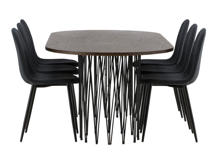 Conjunto de mesas y sillas para comedor 499010