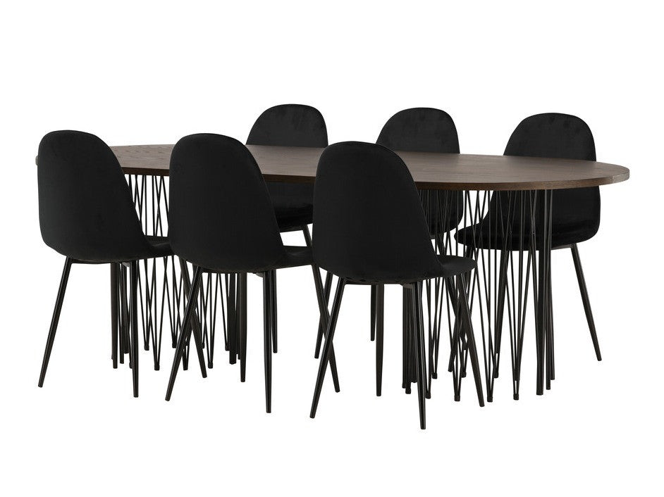 Conjunto de mesas y sillas para comedor 499028