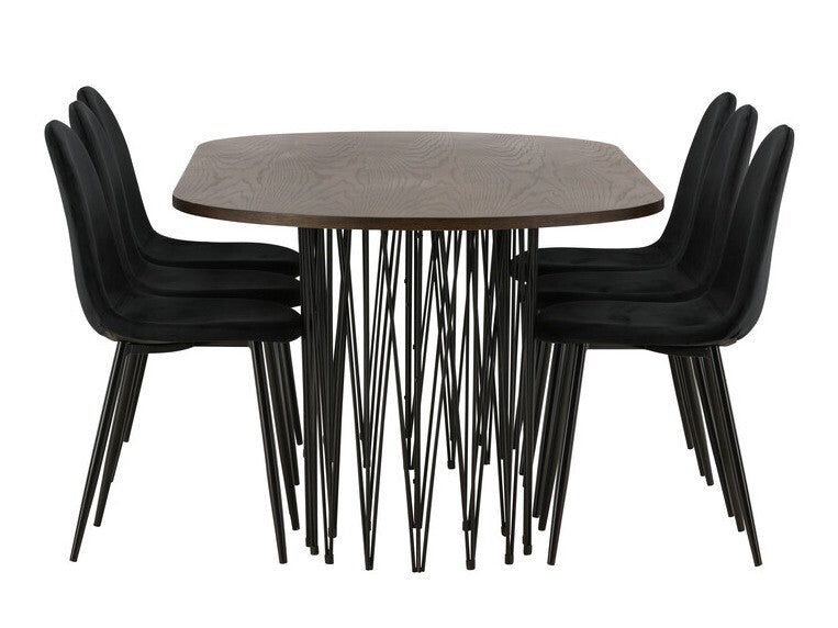 Conjunto de mesas y sillas para comedor 499028
