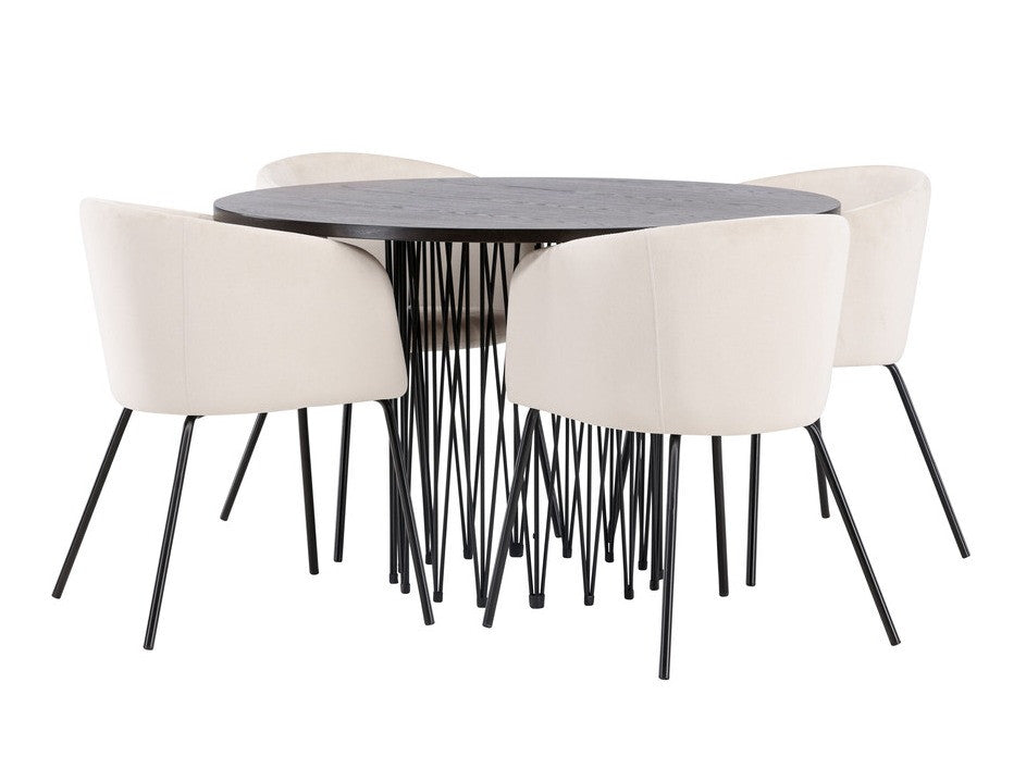 Conjunto de mesas y sillas para comedor 499060
