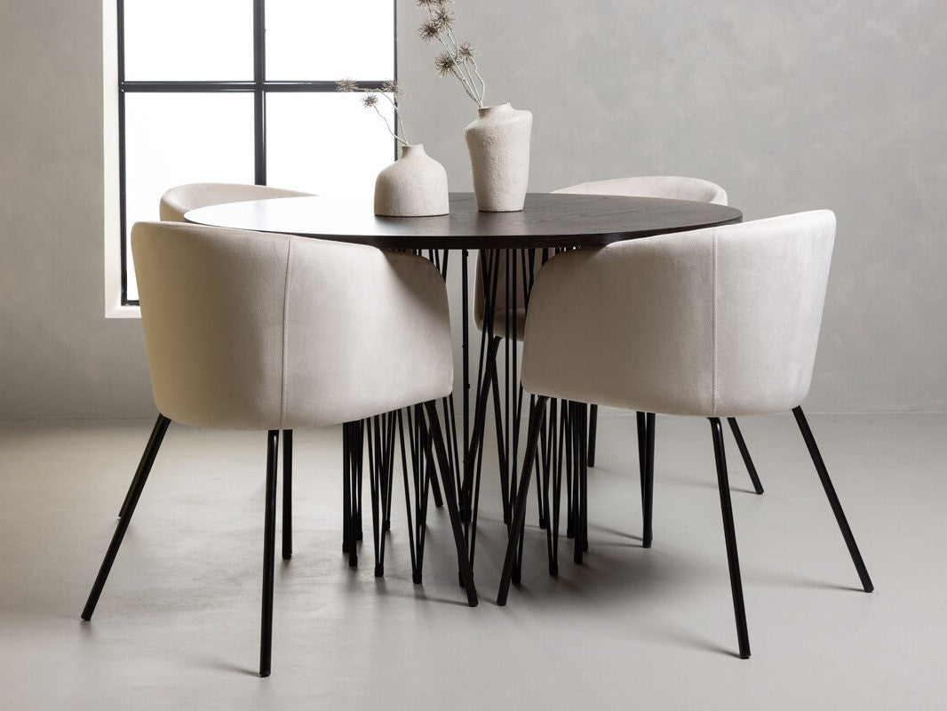 Conjunto de mesas y sillas para comedor 499060
