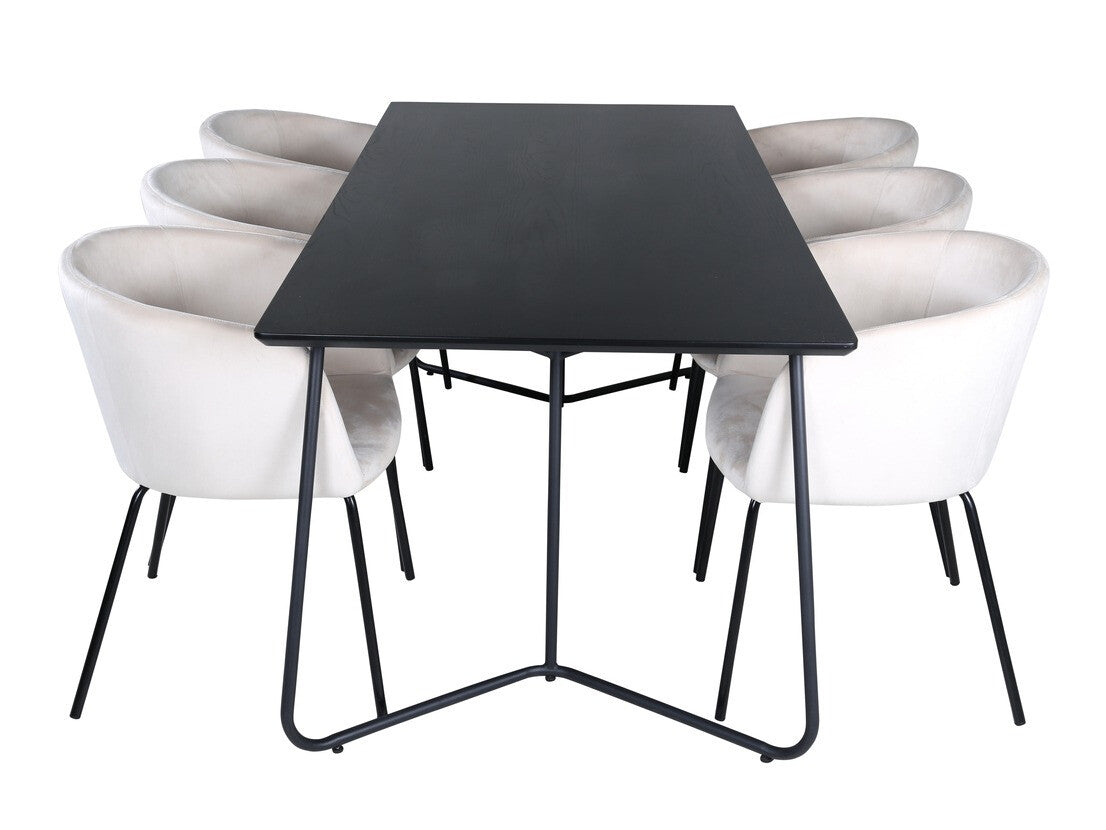 Conjunto de mesas y sillas para comedor 427716