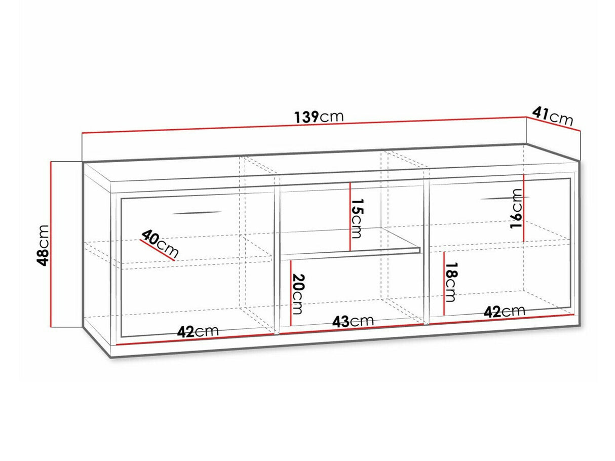 Mueble TV 229468