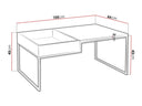 Mesa de centro Sania