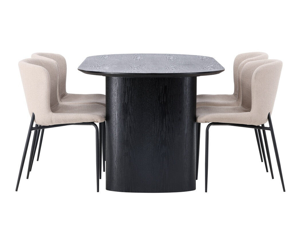 Conjunto de mesas y sillas para comedor 502695