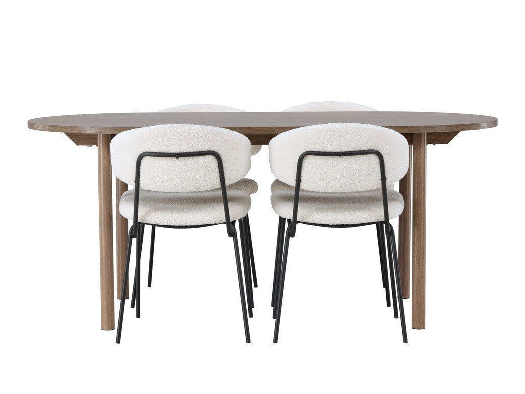 Conjunto de mesas y sillas para comedor 502863
