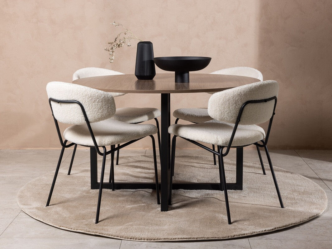 Conjunto de mesas y sillas para comedor 502982