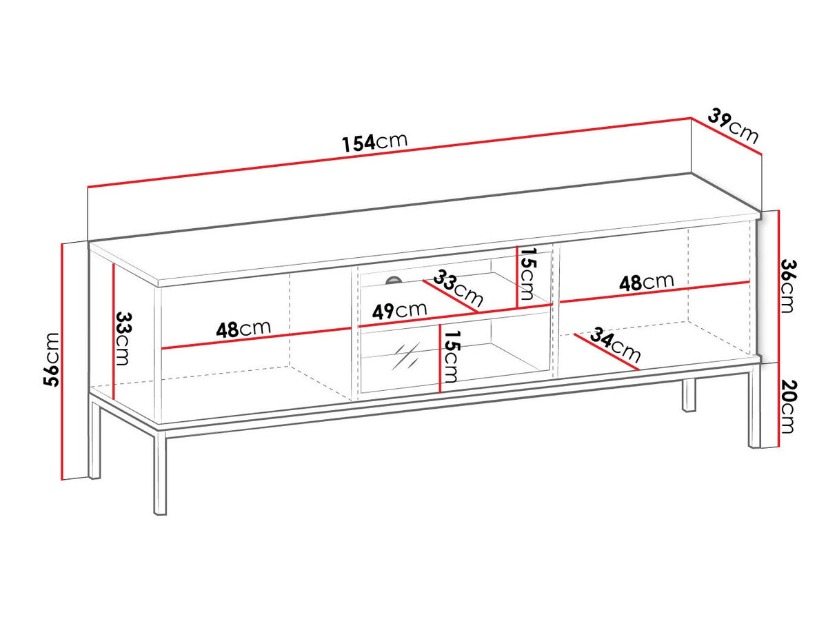 Mueble TV 615846