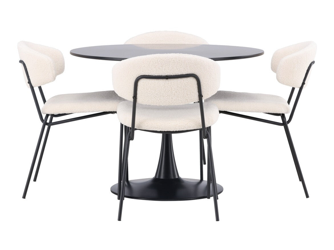 Conjunto de mesas y sillas para comedor 503216