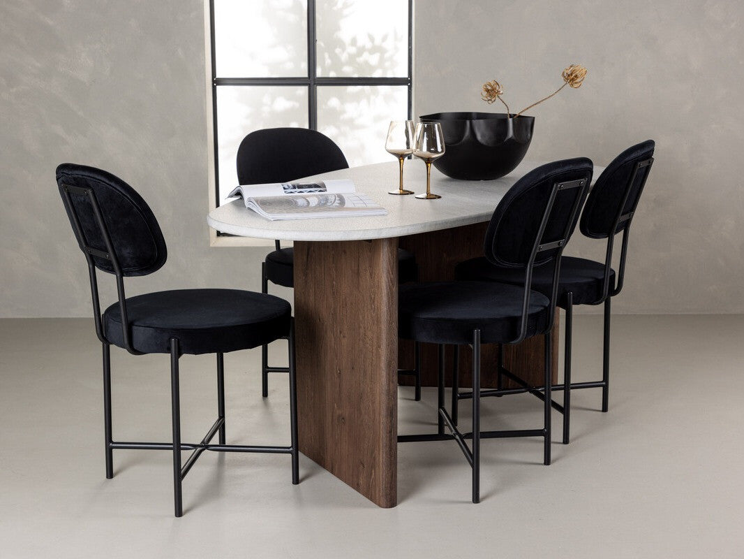 Conjunto de mesas y sillas para comedor 503549
