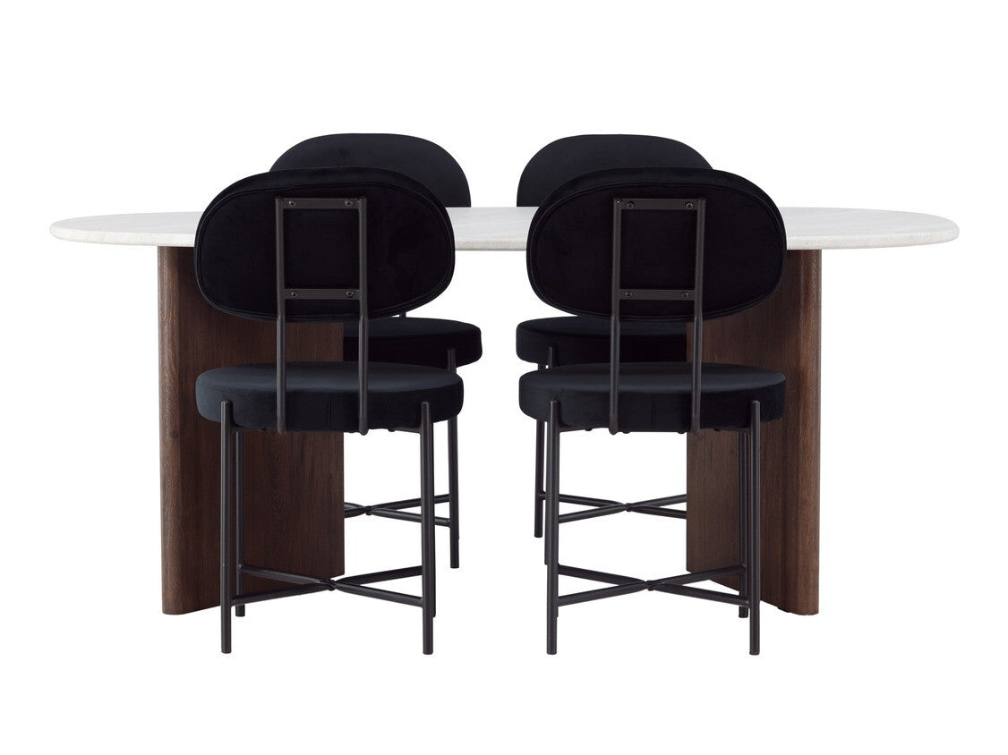 Conjunto de mesas y sillas para comedor 503549