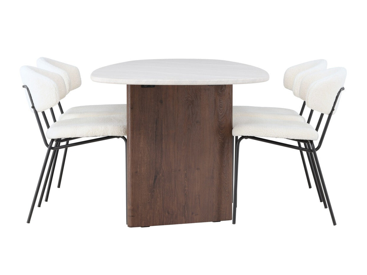 Conjunto de mesas y sillas para comedor 503572