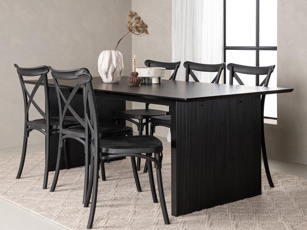 Conjunto de mesas y sillas para comedor 503708