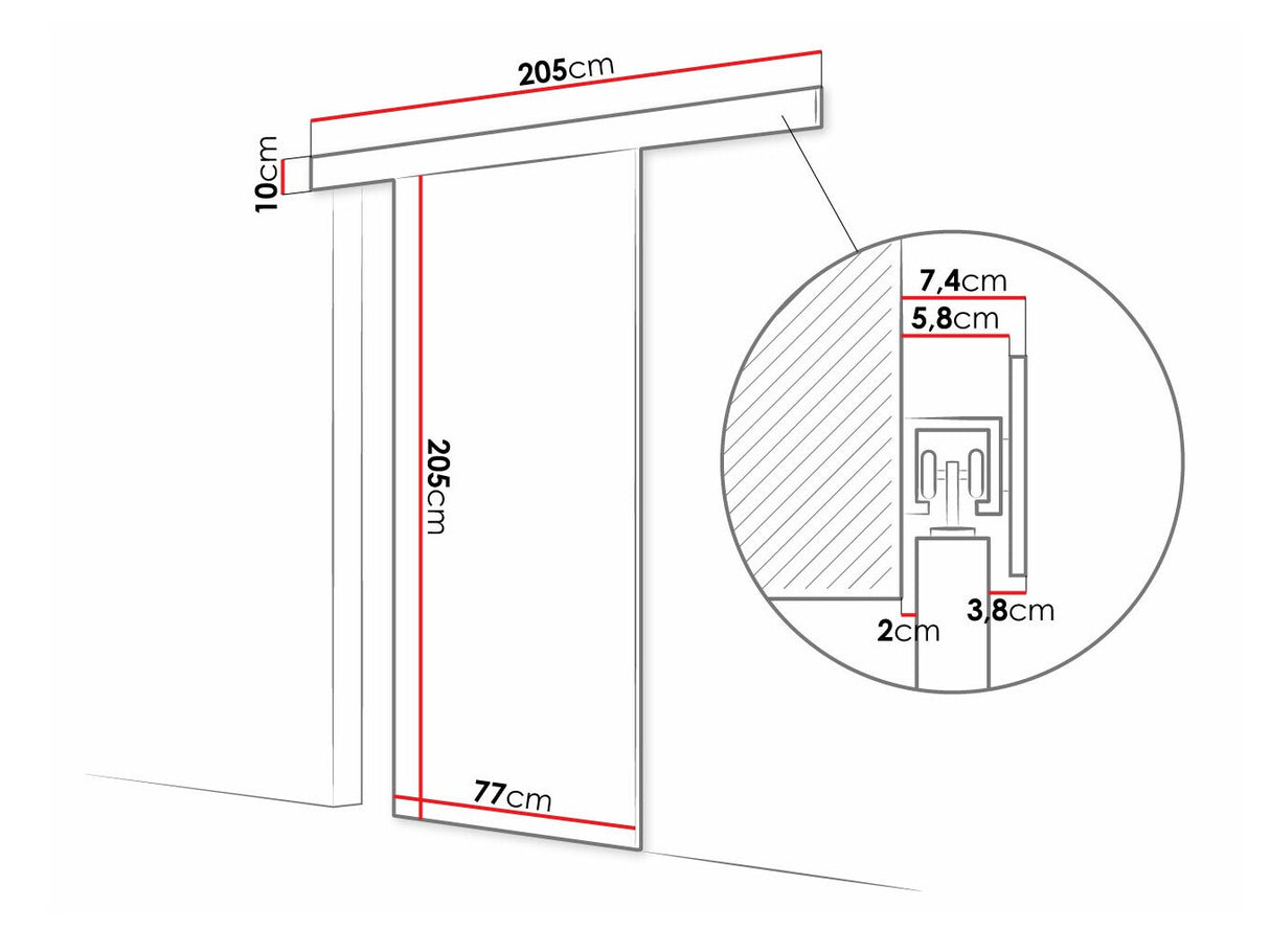 Puerta corredera 505100