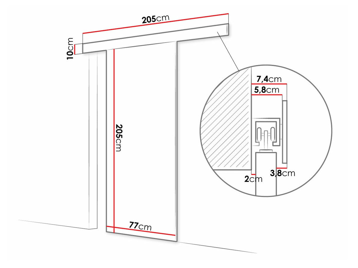 Puerta corredera 505111