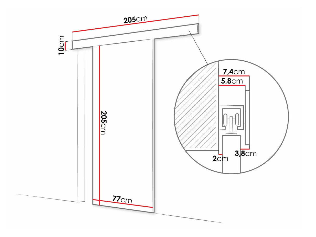 Puerta corredera 505111