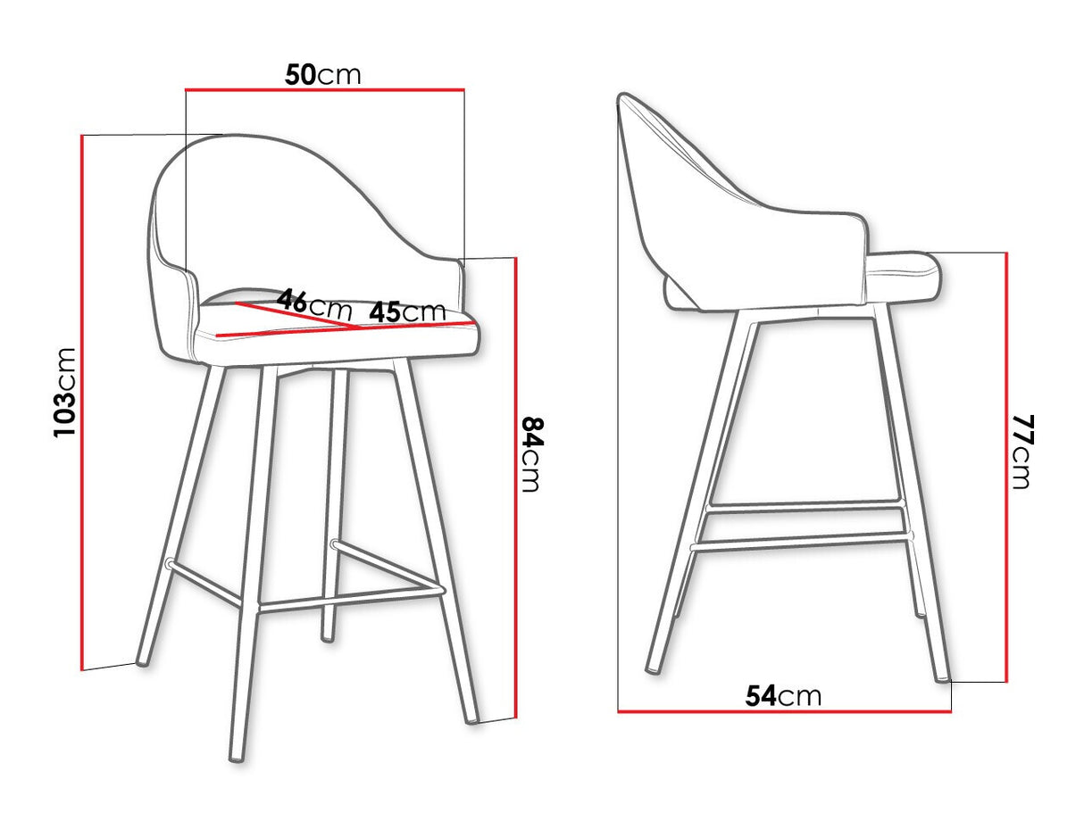 Silla de barra 508606