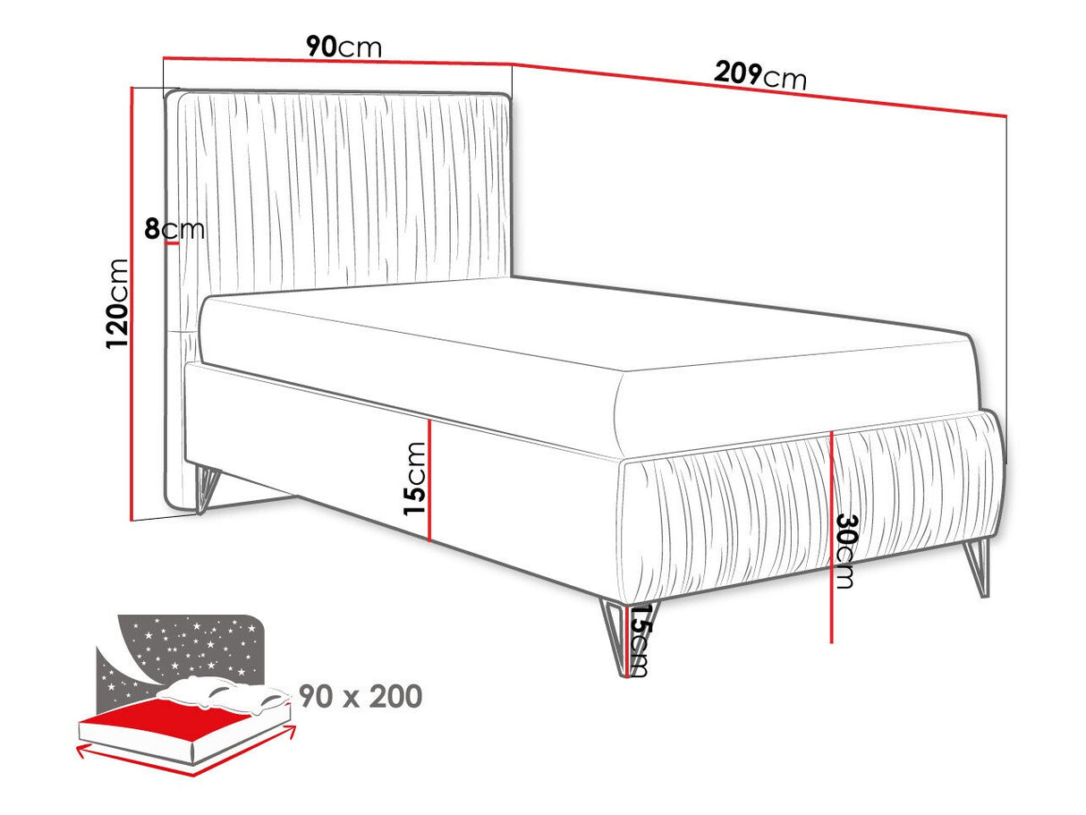 Cama continental 509267