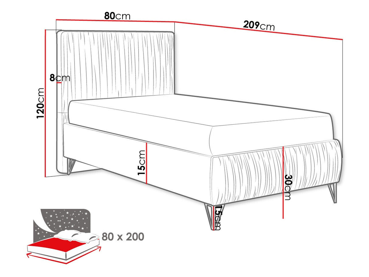 Cama continental 509267