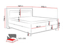 Cama continental Pullium