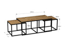 Conjunto mesa de centro Ordoer