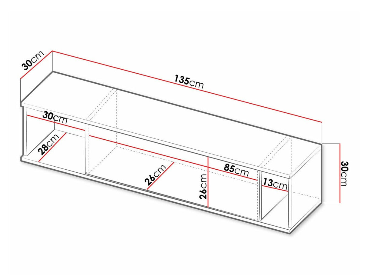 Estantería de pared 390522