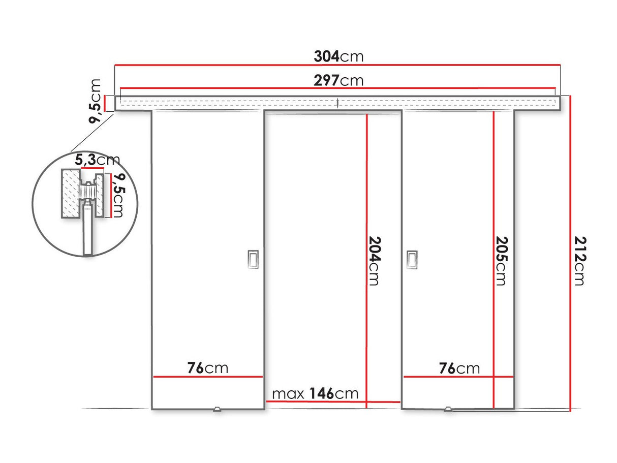Puerta corredera 515047