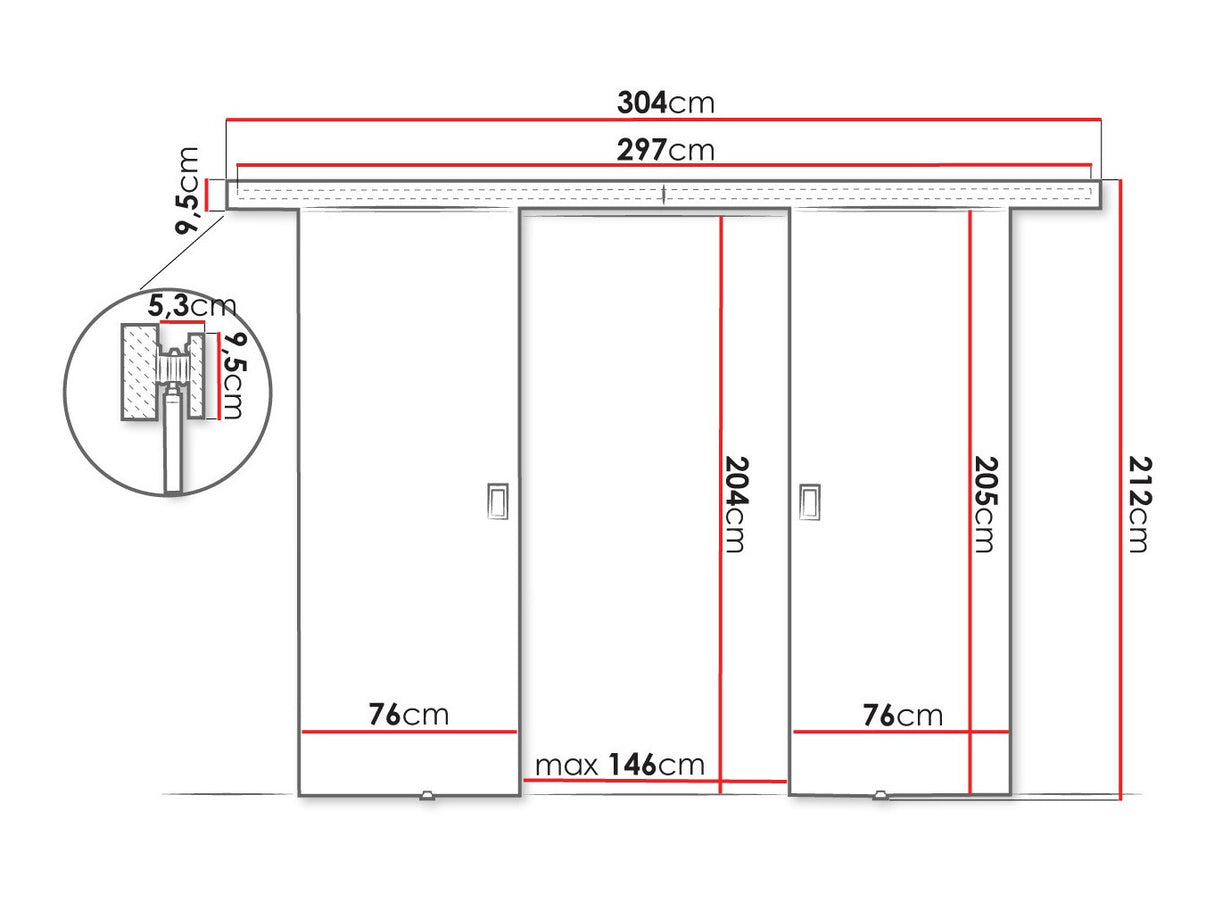 Puerta corredera 515047