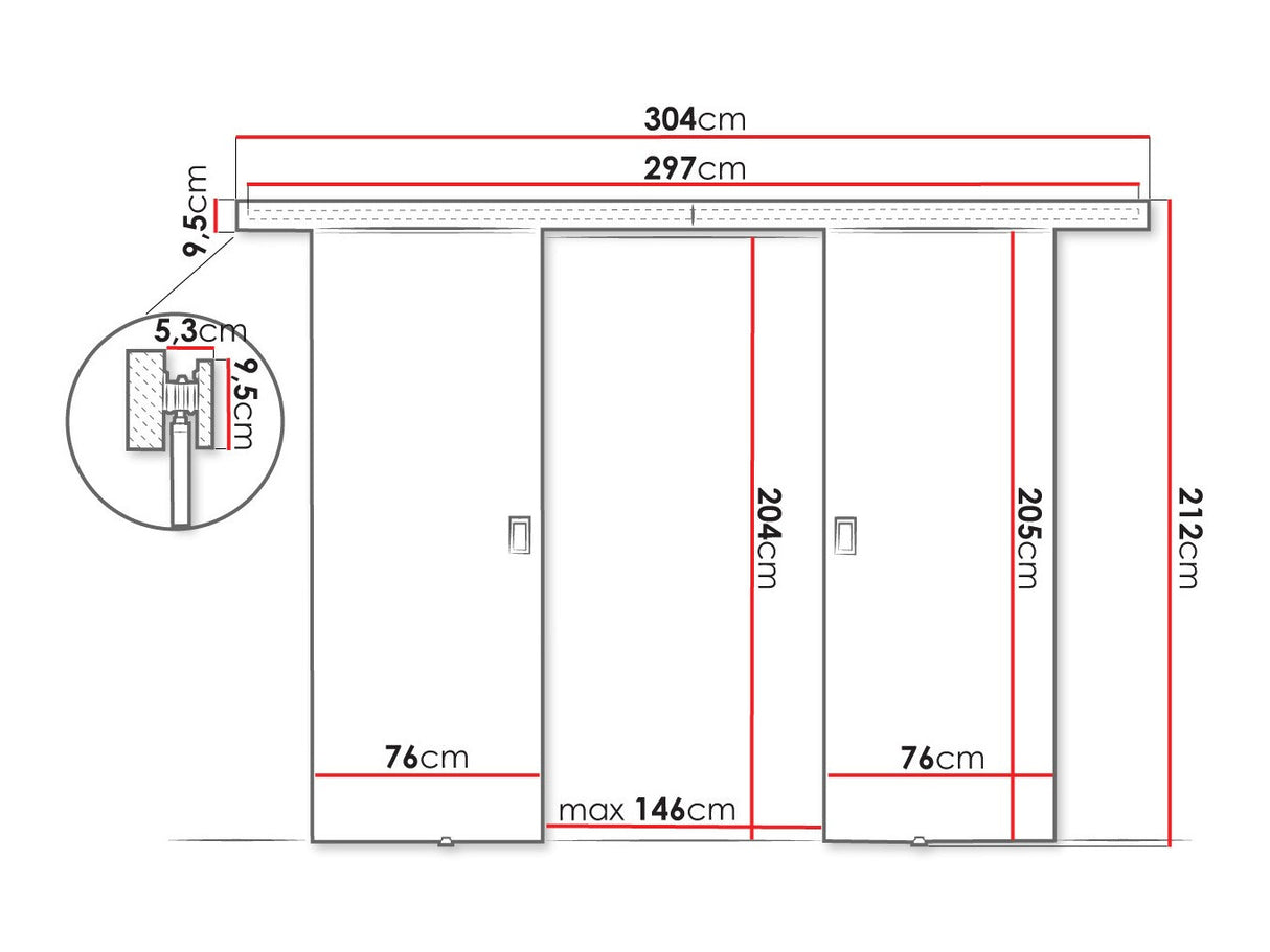Puerta corredera 515047