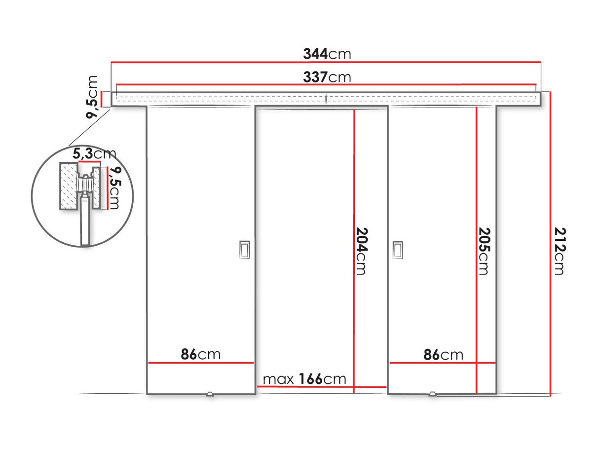 Puerta corredera 515062