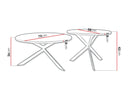 Conjunto mesa de centro Oratus