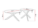 Conjunto mesa de centro Oratus