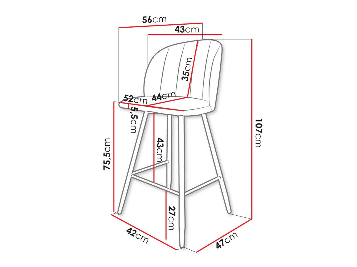 Silla de barra 520617