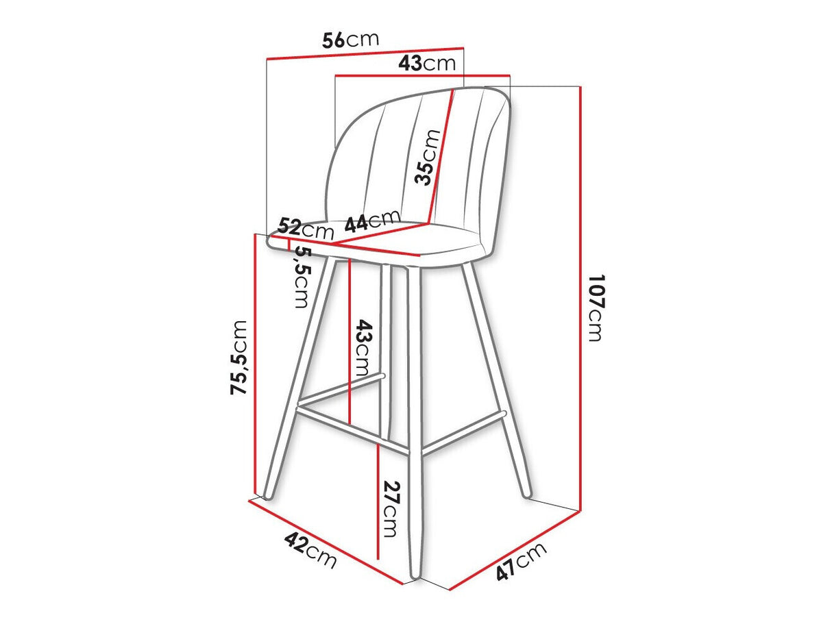 Silla de barra 520617