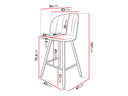 Silla de barra Tilier
