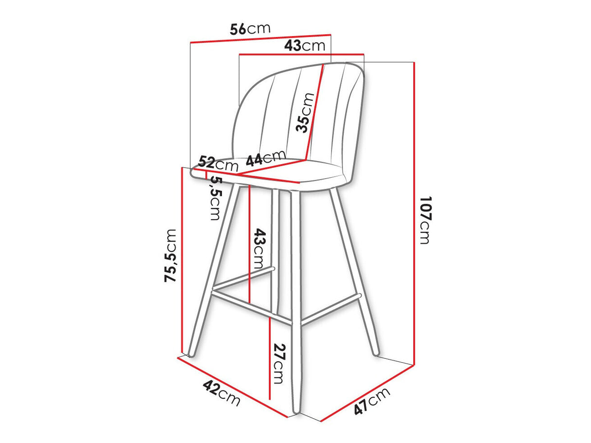 Silla de barra 520617