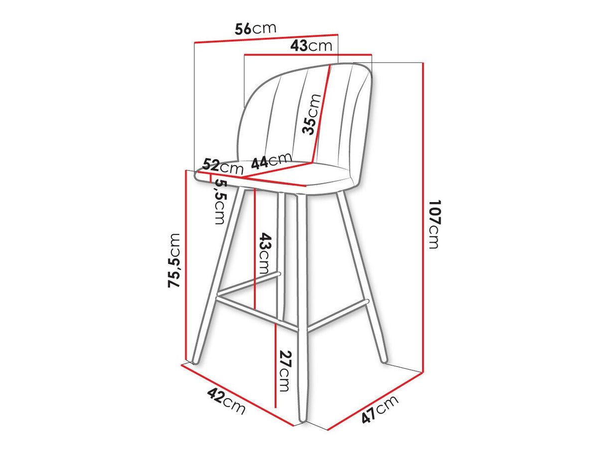 Silla de barra 520617