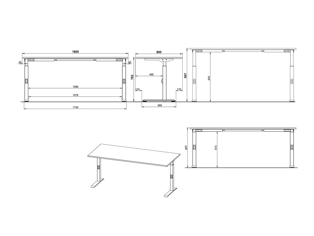 Mesa de oficina 529357