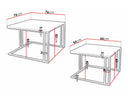 Conjunto mesa de centro Tempa