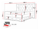 Cama continental Agnia