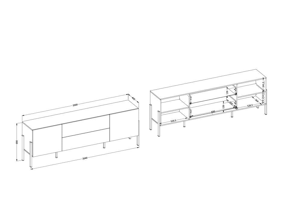 Mueble TV 539399