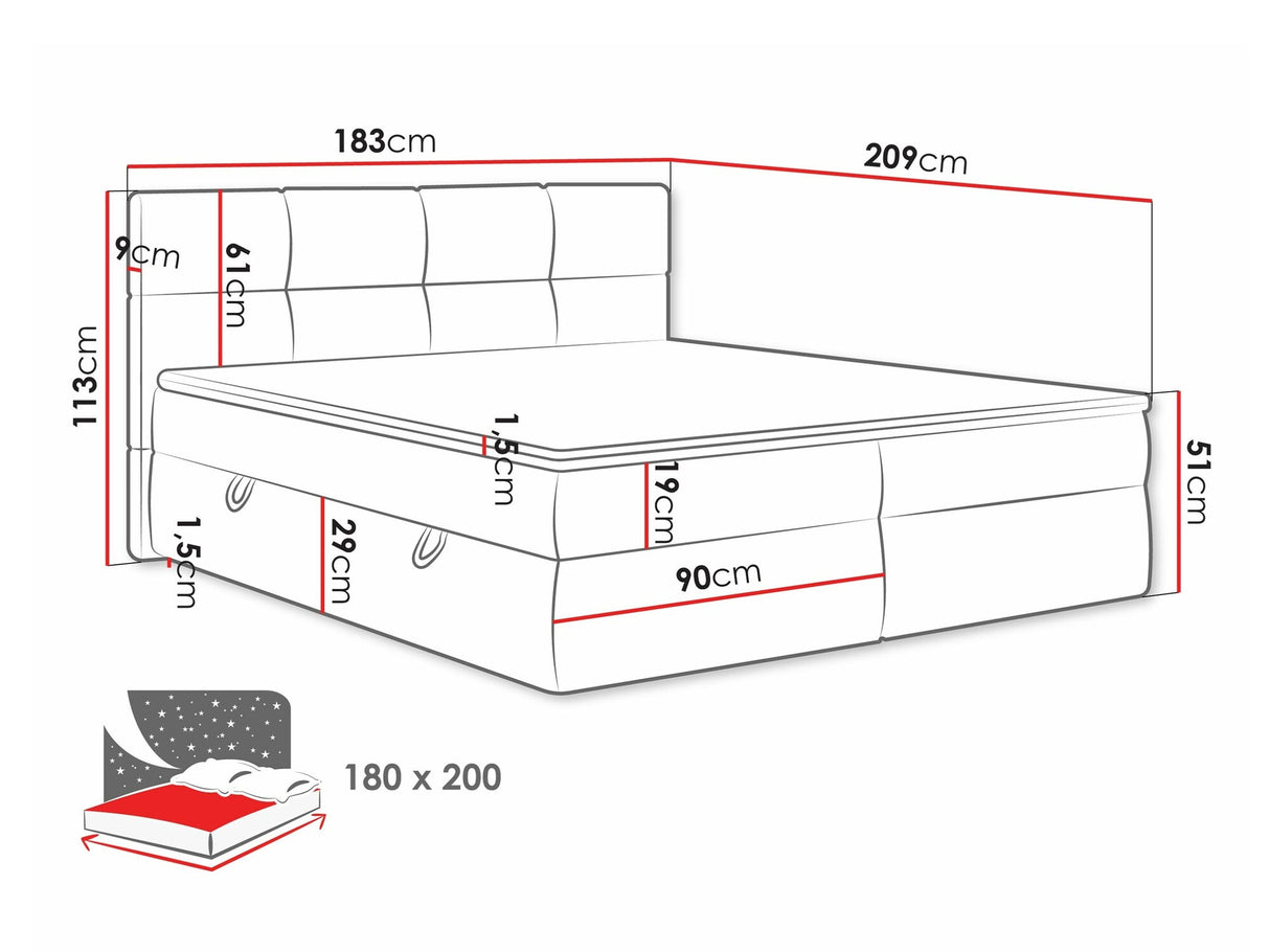 Cama continental 541393