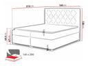 Cama continental Baltimore 112