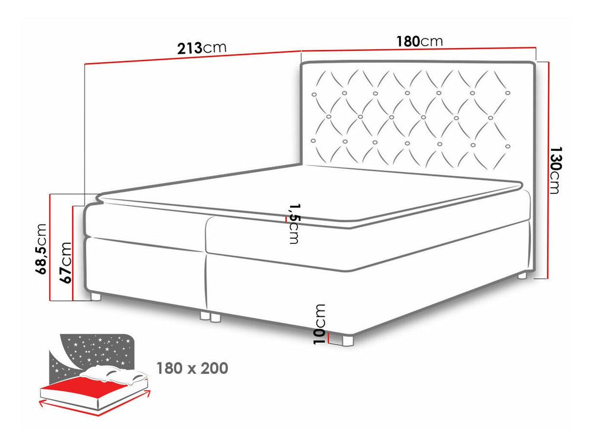 Cama continental 70564