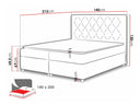 Cama continental Baltimore 112