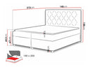 Cama continental Baltimore 112