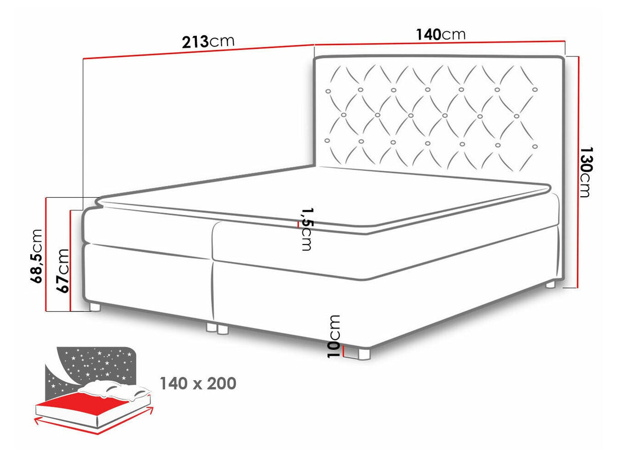 Cama continental 70564