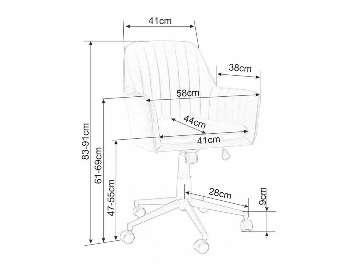 Silla de oficina 548489