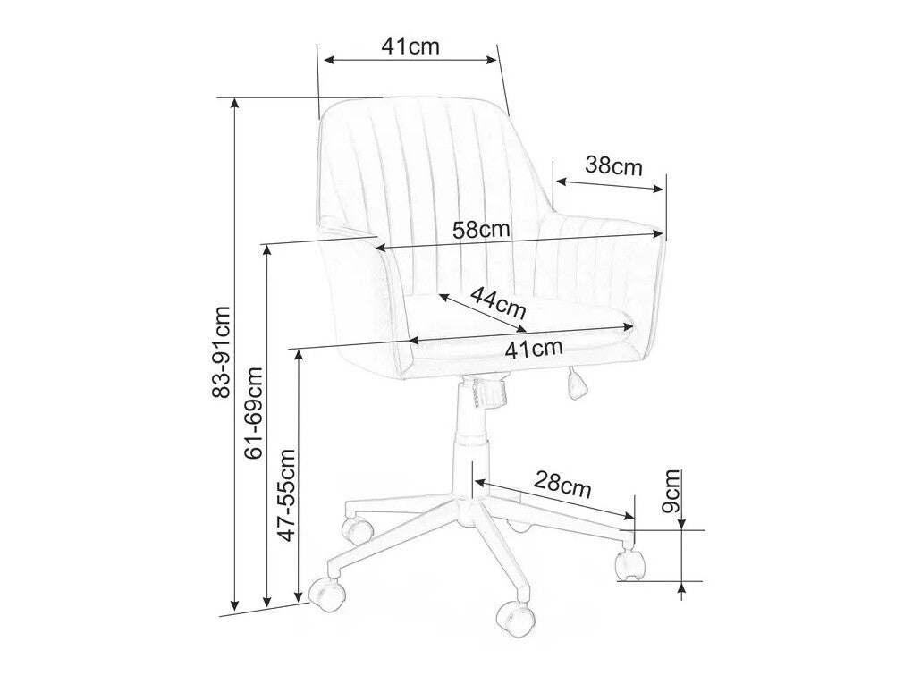 Silla de oficina 548489